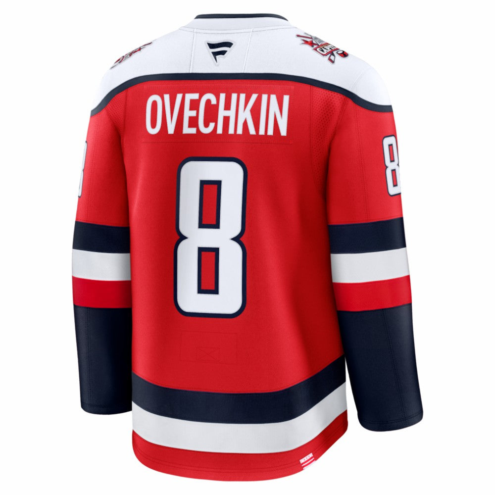 Alexander Ovechkin Washington Capitals Fanatics Alternate Premium Player Jersey - Red | Fanatics Lifestyle