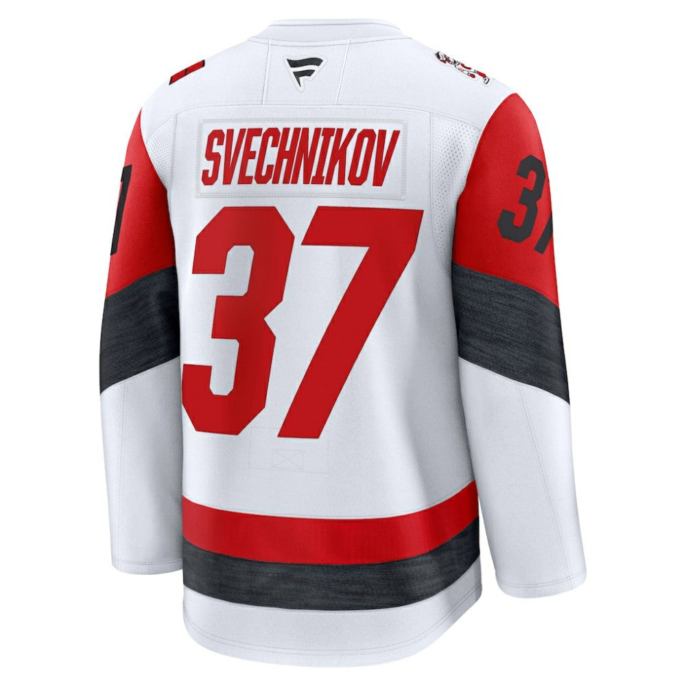 Andrei Svechnikov Carolina Hurricanes Fanatics Away Premium Jersey - White | Fanatics Clearance
