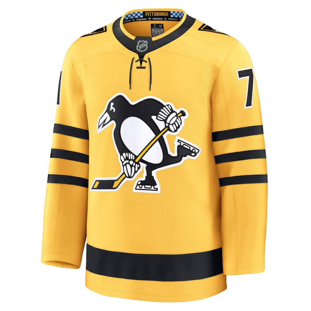 Evgeni Malkin Pittsburgh Penguins Fanatics Alternate Premium Player Jersey - Gold | Fanatics discount