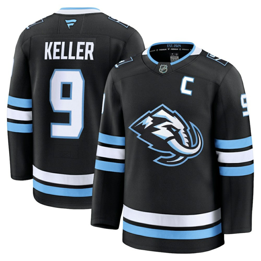 Clayton Keller Utah Mammoth Fanatics Home Premium Player Jersey - Black | Fanatics sale