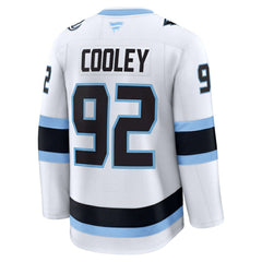 Logan Cooley Utah Mammoth Fanatics Away Premium Player Jersey - White | Fanatics sale