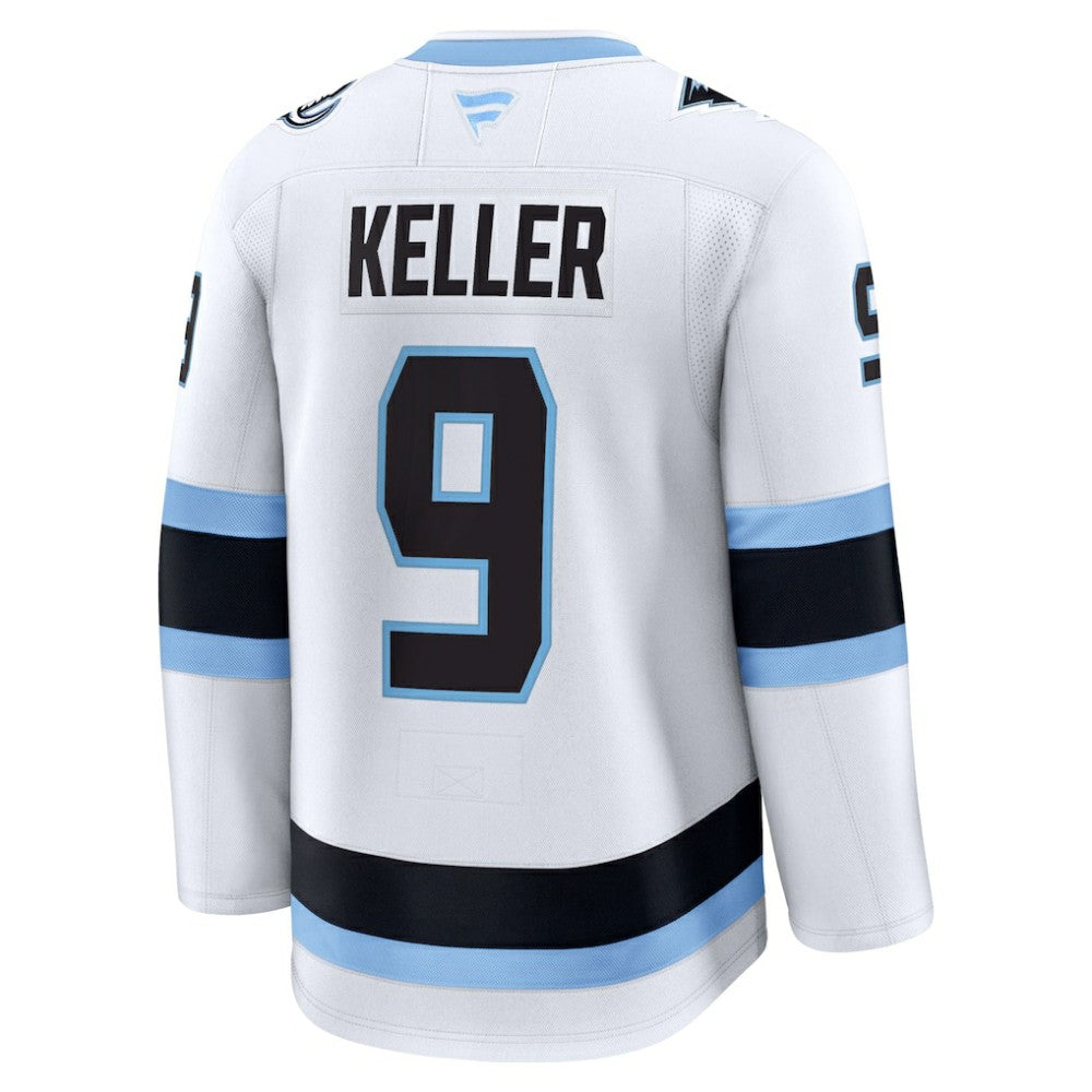 Clayton Keller Utah Mammoth Fanatics Away Premium Player Jersey - White | Fanatics on sale