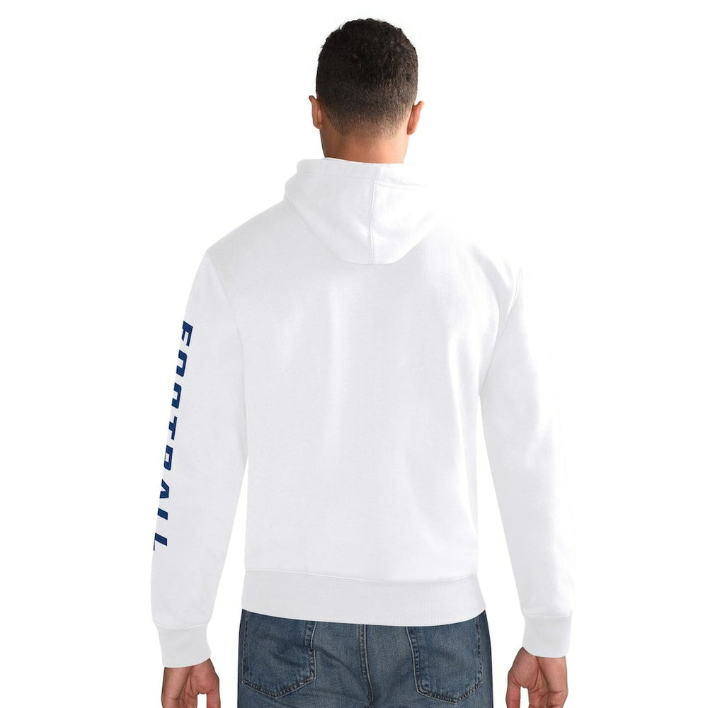 Buffalo Bills Starter Vintage Pullover Hoodie - White - NFL