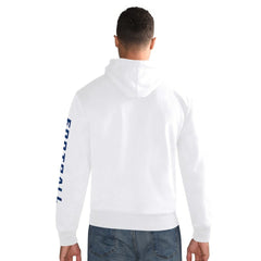 Buffalo Bills Starter Vintage Pullover Hoodie - White - NFL