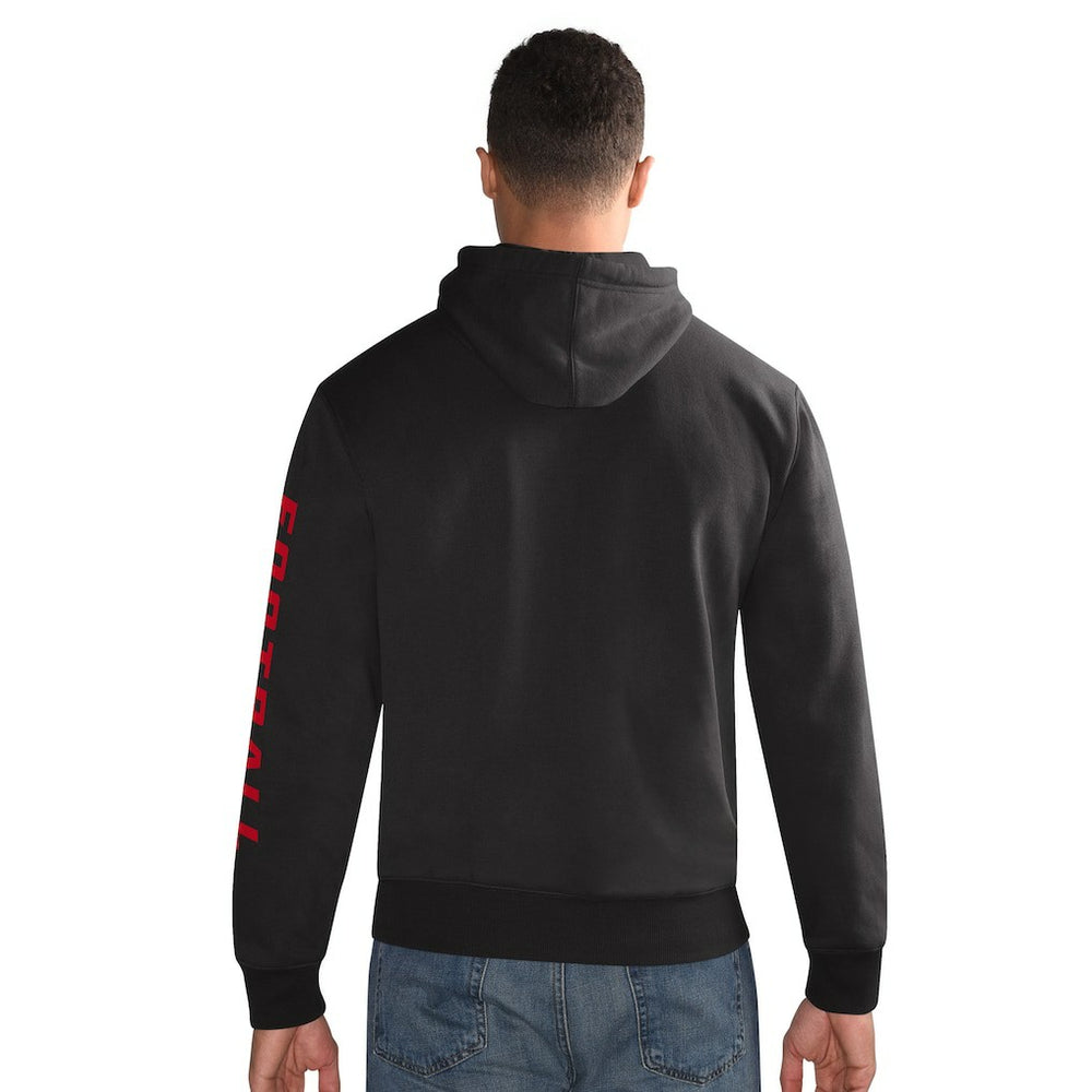 Kansas City Chiefs Starter Vintage Pullover Hoodie - Black - NFL