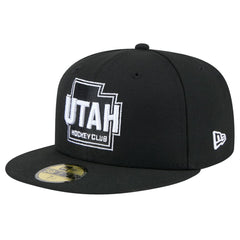 Utah Mammoth New Era State Shape 1st Season 59FIFTY Fitted Hat - Black | New Era online