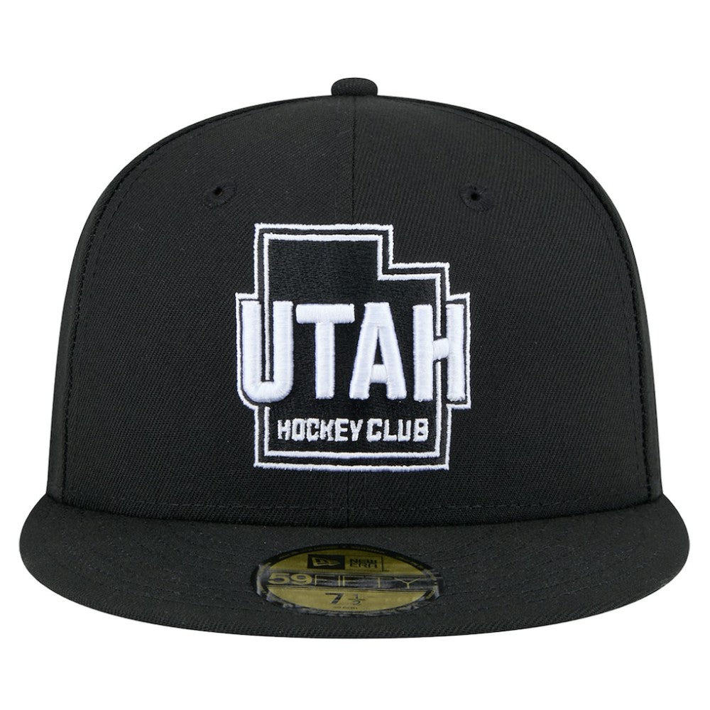 Utah Mammoth New Era State Shape 1st Season 59FIFTY Fitted Hat - Black | New Era online