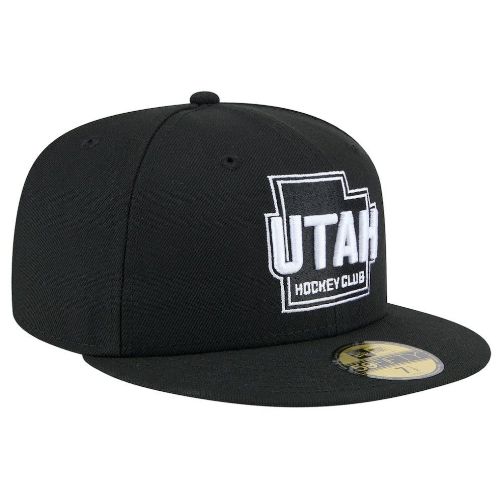 Utah Mammoth New Era State Shape 1st Season 59FIFTY Fitted Hat - Black | New Era online
