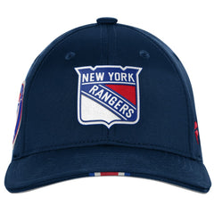 New York Rangers Fanatics Youth 2025 NHL Draft Authentic Pro On-Stage Podium Adjustable Hat - Navy | Fanatics Clearance