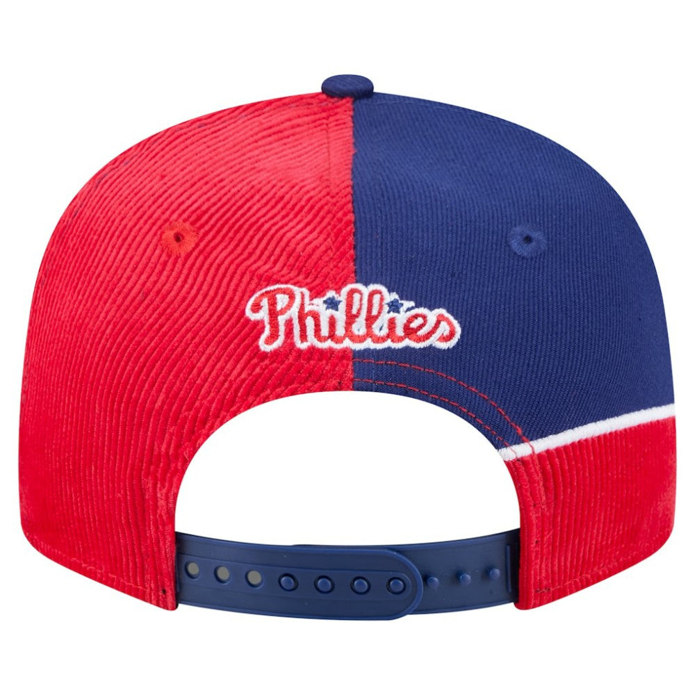 Philadelphia Phillies New Era Retro Split Corduroy Snapback Hat Discount