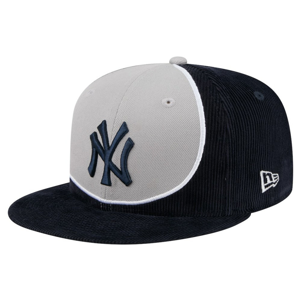 New York Yankees New Era Retro Split Corduroy Snapback Hat Discount
