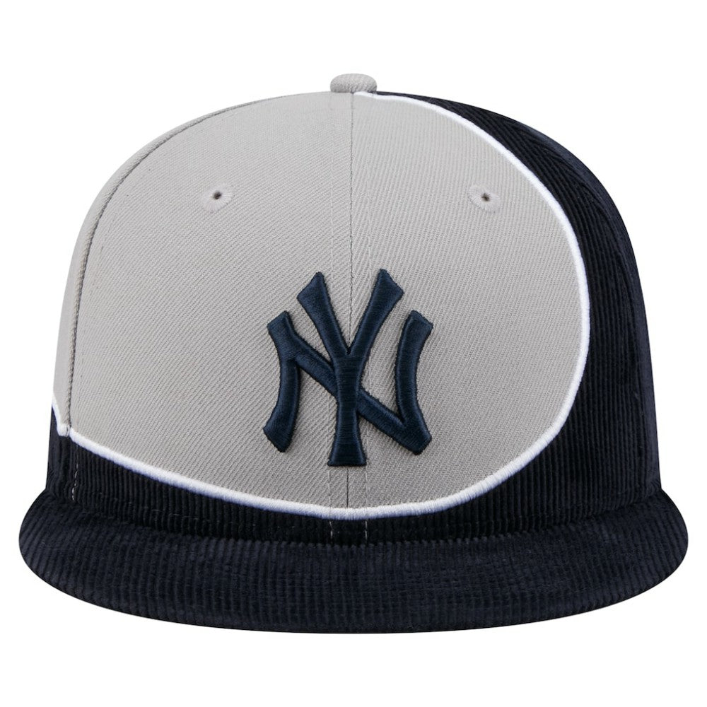 New York Yankees New Era Retro Split Corduroy Snapback Hat Discount
