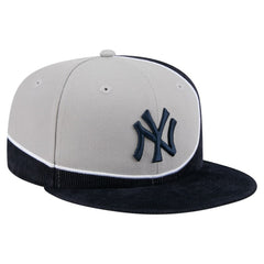 New York Yankees New Era Retro Split Corduroy Snapback Hat Discount