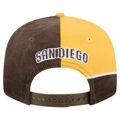 San Diego Padres New Era Retro Split Corduroy Snapback Hat Sale