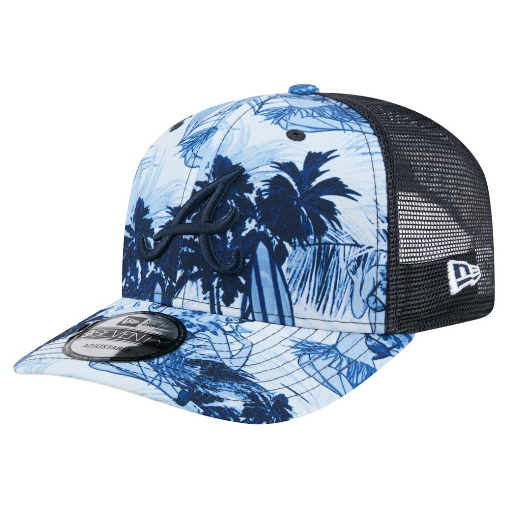 Atlanta Braves New Era Hula Trucker 9SEVENTY Adjustable Hat Discount