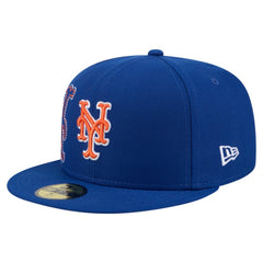 New York Mets New Era Yarn Stitch 59FIFTY Fitted Hat Online