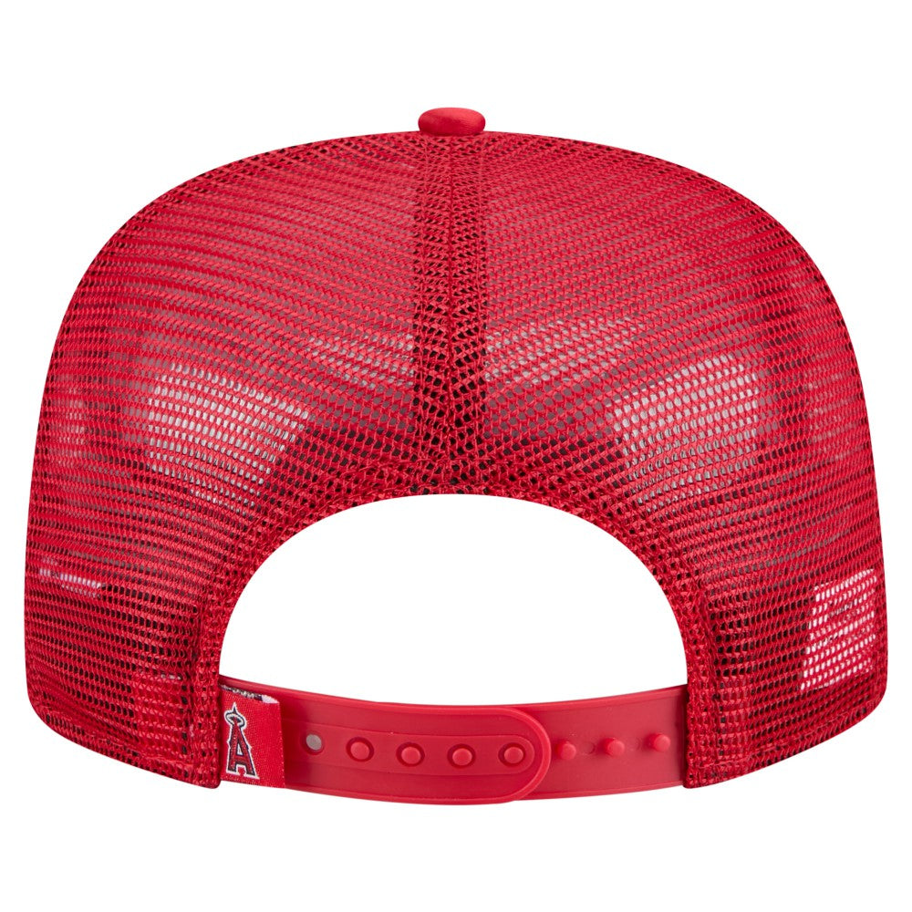 Los Angeles Angels New Era Retro Satin Script Golfer Adjustable Hat Online