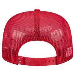 Los Angeles Angels New Era Retro Satin Script Golfer Adjustable Hat Online