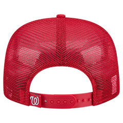 Washington Nationals New Era Retro Satin Script Golfer Adjustable Hat Near Me
