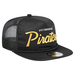 Pittsburgh Pirates New Era Retro Satin Script Golfer Adjustable Hat Near Me