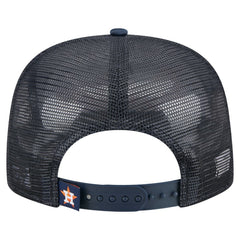 Houston Astros New Era Retro Satin Script Golfer Adjustable Hat Online