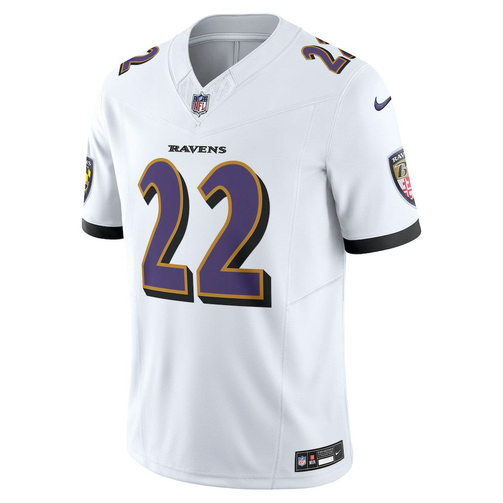 Derrick Henry Baltimore Ravens Vapor F.U.S.E. Limited Jersey - White - Nike