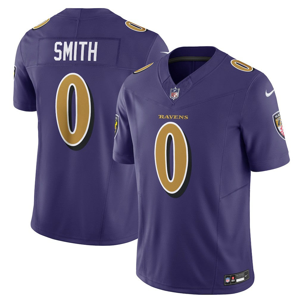 Roquan Smith Baltimore Ravens Alternate 2 Vapor F.U.S.E. Limited Jersey - Purple - Nike