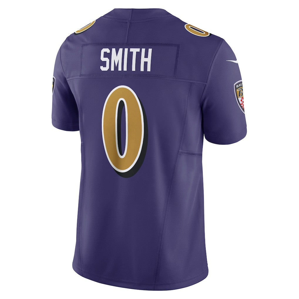 Roquan Smith Baltimore Ravens Alternate 2 Vapor F.U.S.E. Limited Jersey - Purple - Nike