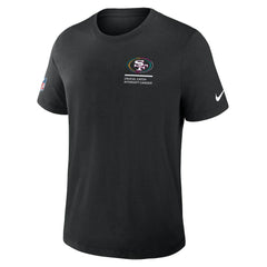 San Francisco 49ers Tall 2025 NFL Crucial Catch Tri-Blend Dri-FIT T-Shirt - Black - Nike