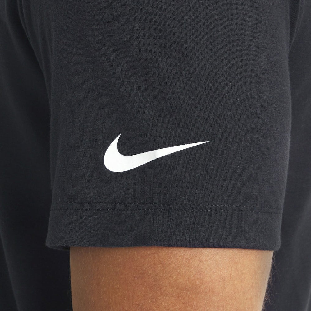 Chicago Bears Tall 2025 NFL Crucial Catch Tri-Blend Dri-FIT T-Shirt - Black - Nike