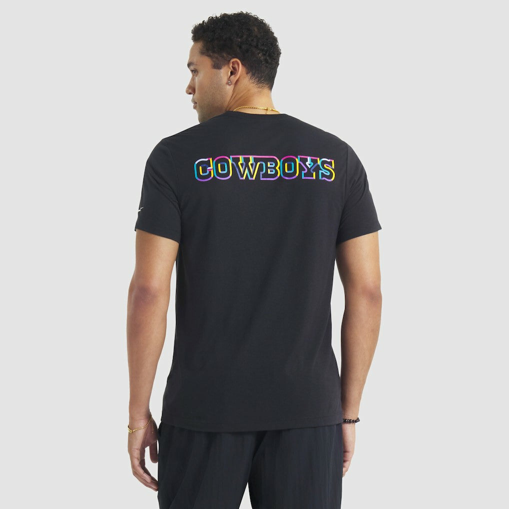 Dallas Cowboys Tall 2025 NFL Crucial Catch Tri-Blend Dri-FIT T-Shirt - Black - Nike