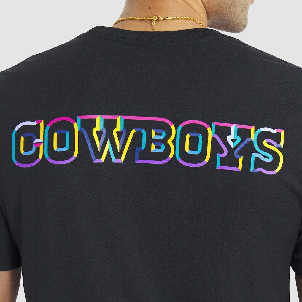 Dallas Cowboys Tall 2025 NFL Crucial Catch Tri-Blend Dri-FIT T-Shirt - Black - Nike