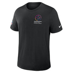 Pittsburgh Steelers Tall 2025 NFL Crucial Catch Tri-Blend Dri-FIT T-Shirt - Black - Nike