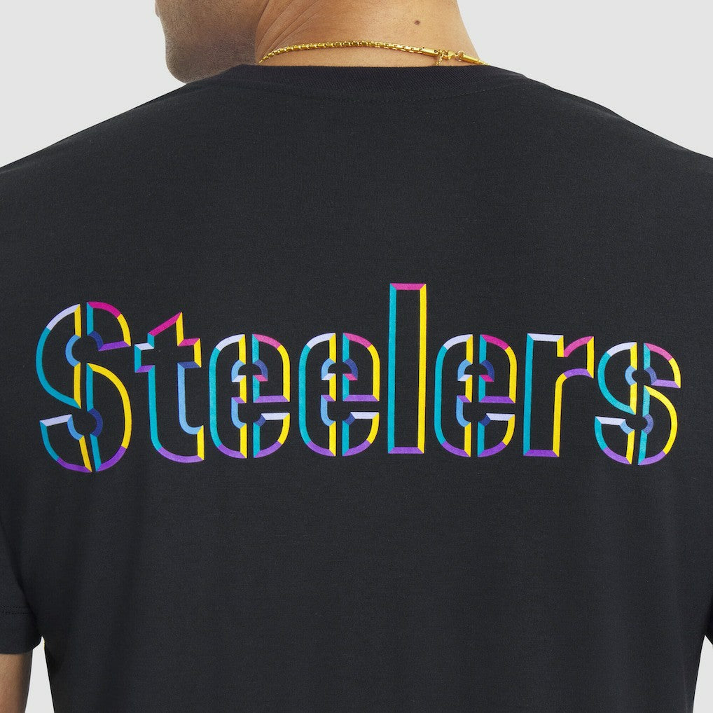 Pittsburgh Steelers Tall 2025 NFL Crucial Catch Tri-Blend Dri-FIT T-Shirt - Black - Nike