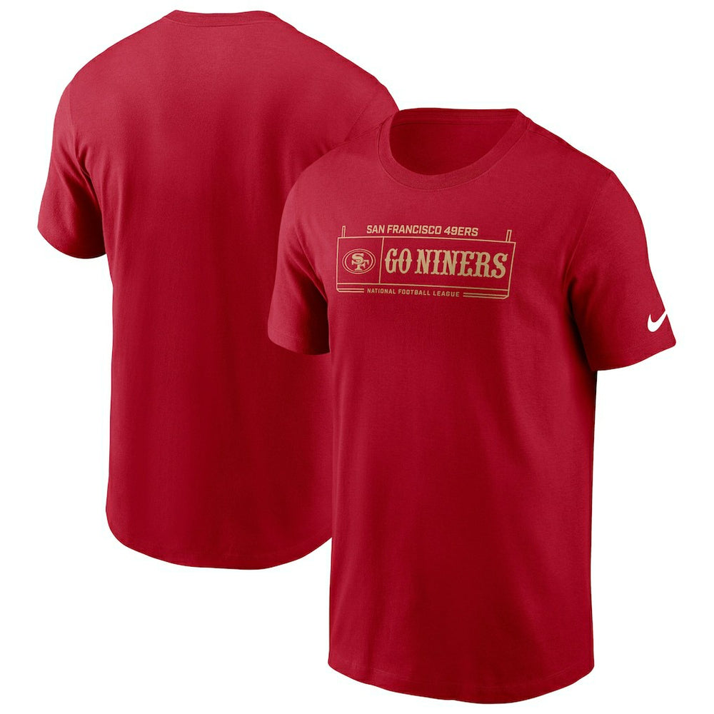 San Francisco 49ers Primetime Local Essential T-Shirt - Scarlet - Nike