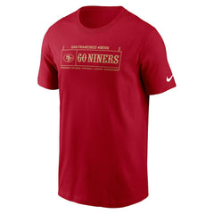 San Francisco 49ers Primetime Local Essential T-Shirt - Scarlet - Nike