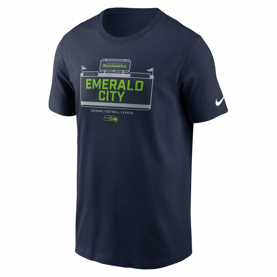 Seattle Seahawks Primetime Local Essential T-Shirt - College Navy - Nike