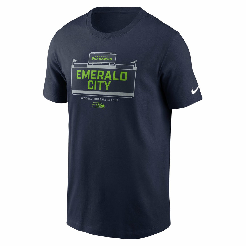 Seattle Seahawks Primetime Local Essential T-Shirt - College Navy - Nike