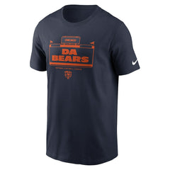 Chicago Bears Primetime Local Essential T-Shirt - Navy - Nike