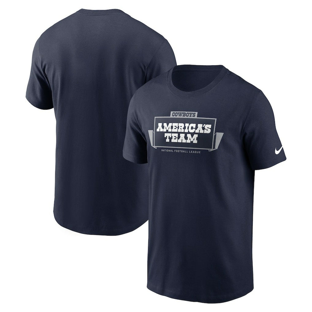 Dallas Cowboys Primetime Local Essential T-Shirt - Navy - Nike