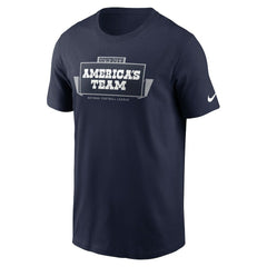 Dallas Cowboys Primetime Local Essential T-Shirt - Navy - Nike