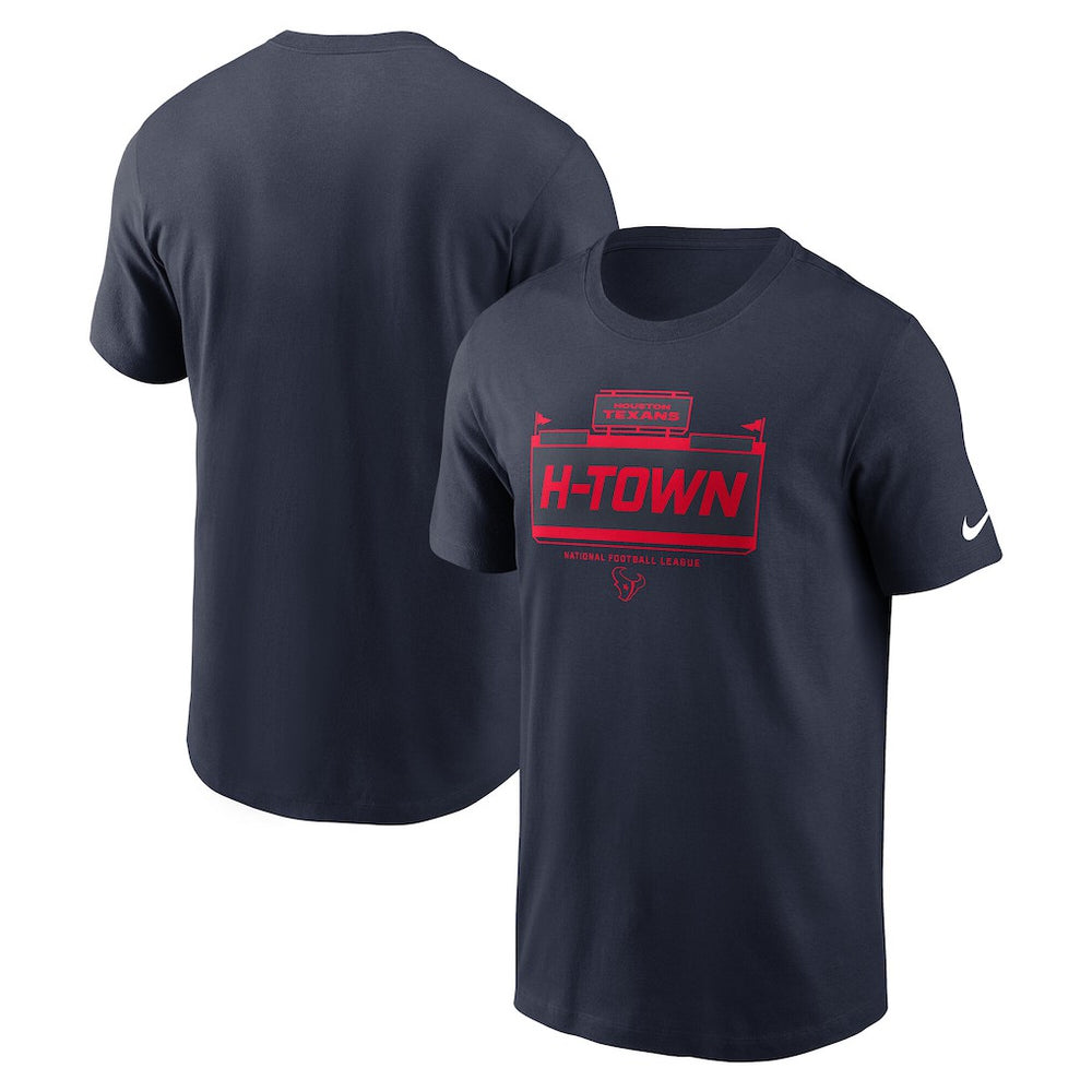 Houston Texans Primetime Local Essential T-Shirt - Navy - Nike