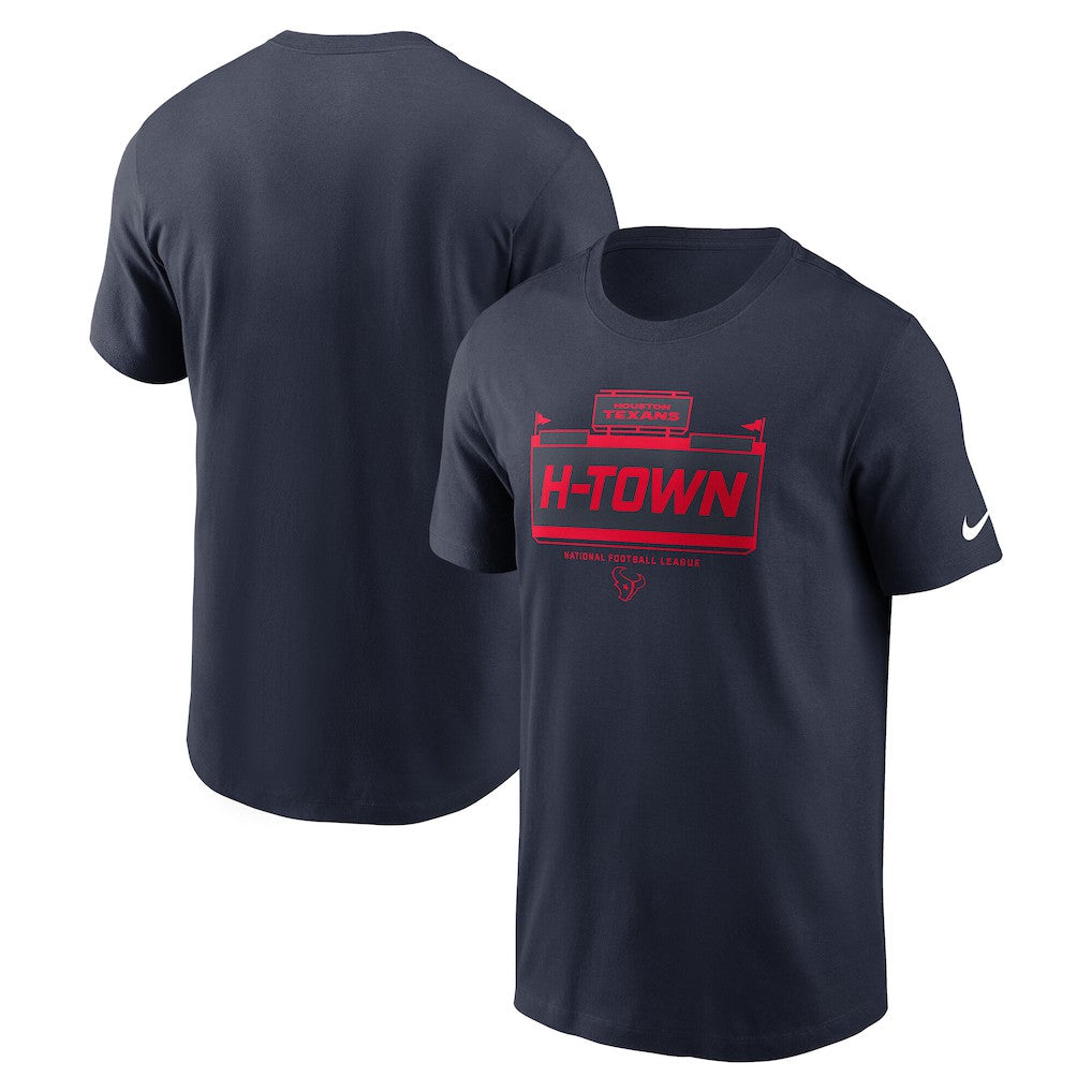 Houston Texans Primetime Local Essential T-Shirt - Navy - Nike