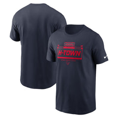 Houston Texans Primetime Local Essential T-Shirt - Navy - Nike