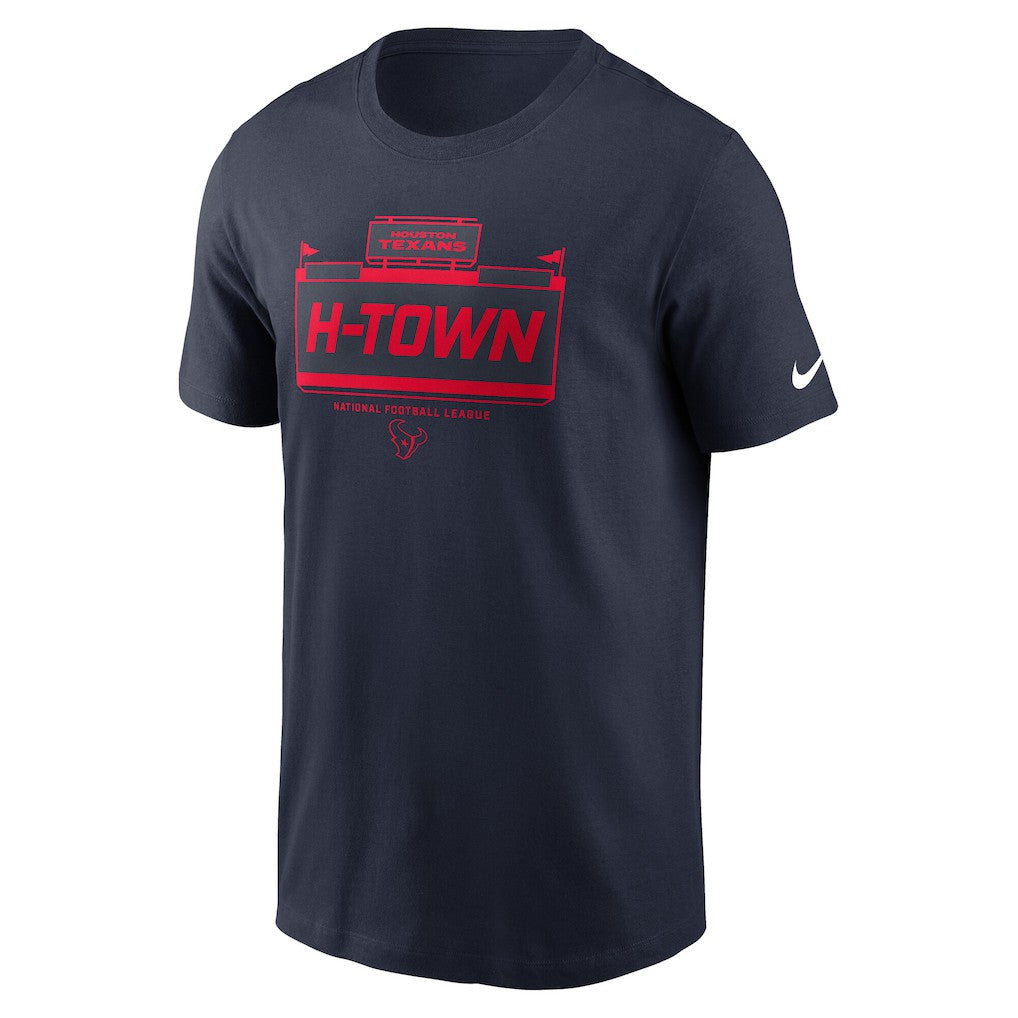Houston Texans Primetime Local Essential T-Shirt - Navy - Nike