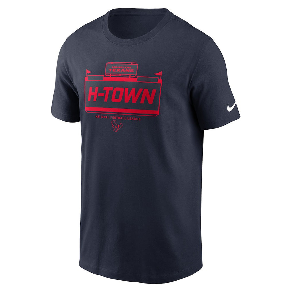Houston Texans Primetime Local Essential T-Shirt - Navy - Nike