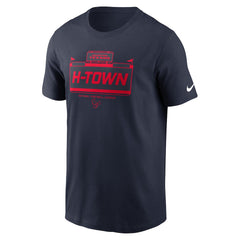 Houston Texans Primetime Local Essential T-Shirt - Navy - Nike