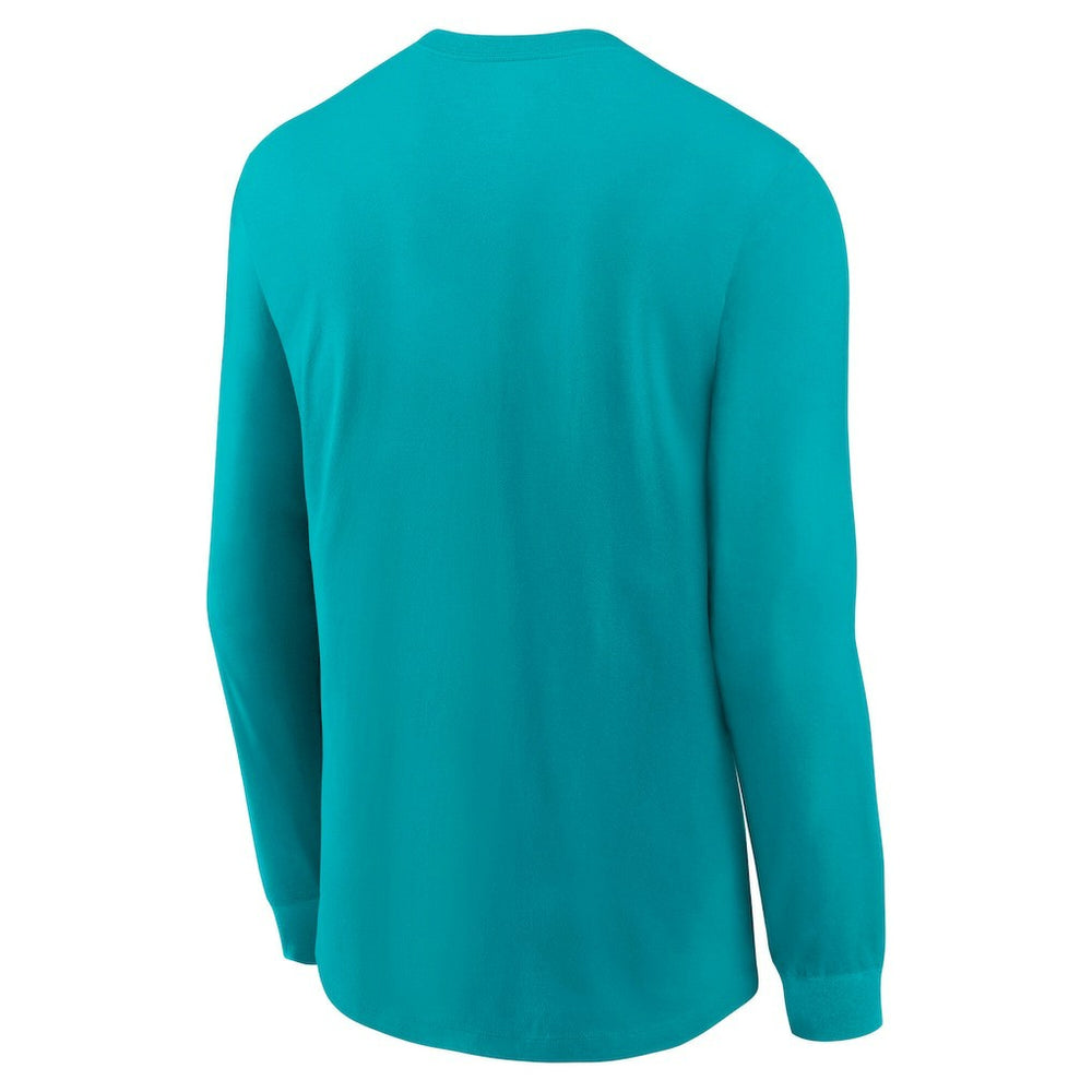 Miami Dolphins Play to Win Essential Long Sleeve T-Shirt - Aqua - Nike