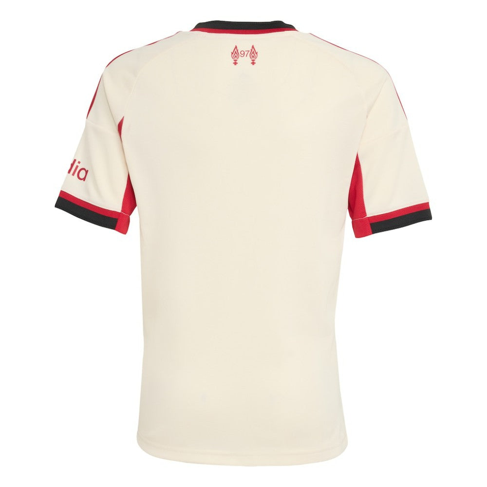 Adidas - Liverpool Youth 2025/26 Away Replica Jersey - White