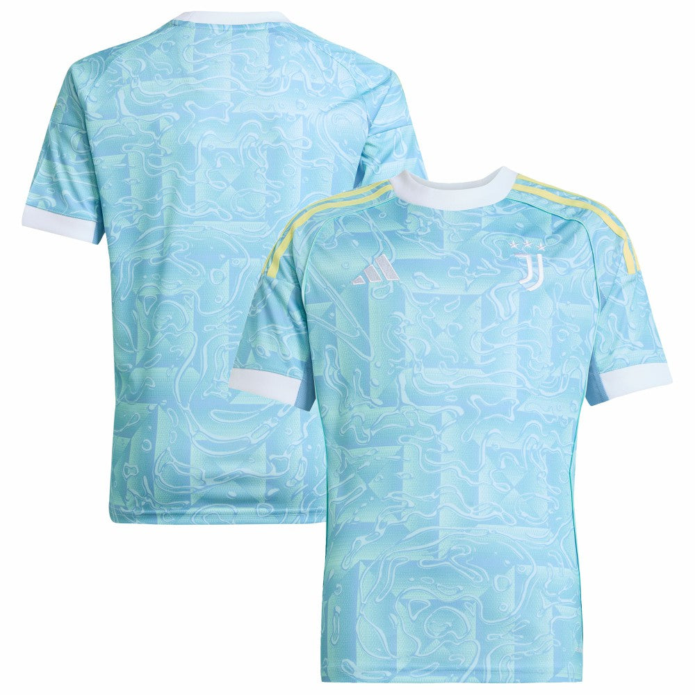 Adidas - Juventus Youth 2025/26 Away Replica Jersey - Blue